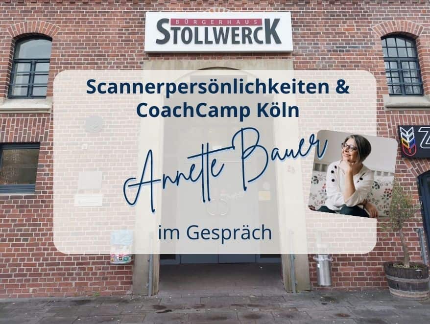 Interview mit Annette Bauer über Scannerpersönlichkeiten, Aufschieberitis und Barcamps