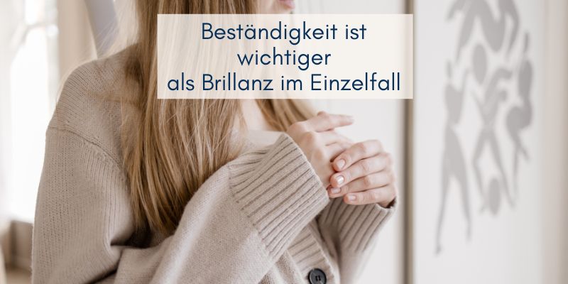 Kontinuität im Marketing ist wichtiger als einzelne brillante Posts, damit du keinen Content ohne Reaktion hast